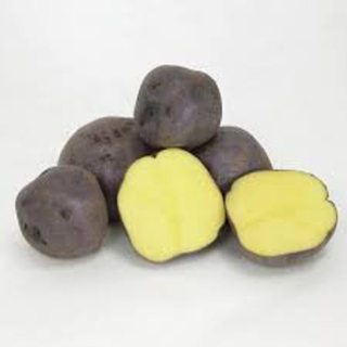 Potato LOOSE - Blue Skin Yellow Flesh (LOCAL)
